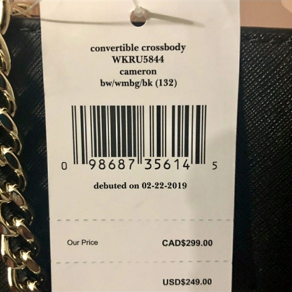 NWT Kate spade Cameron Convertible Crossbody - Picture 5 of 5